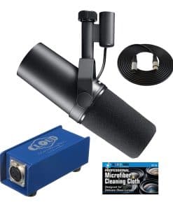 Paquete de Micrófono Vocal Shure SM7B con Activador de
