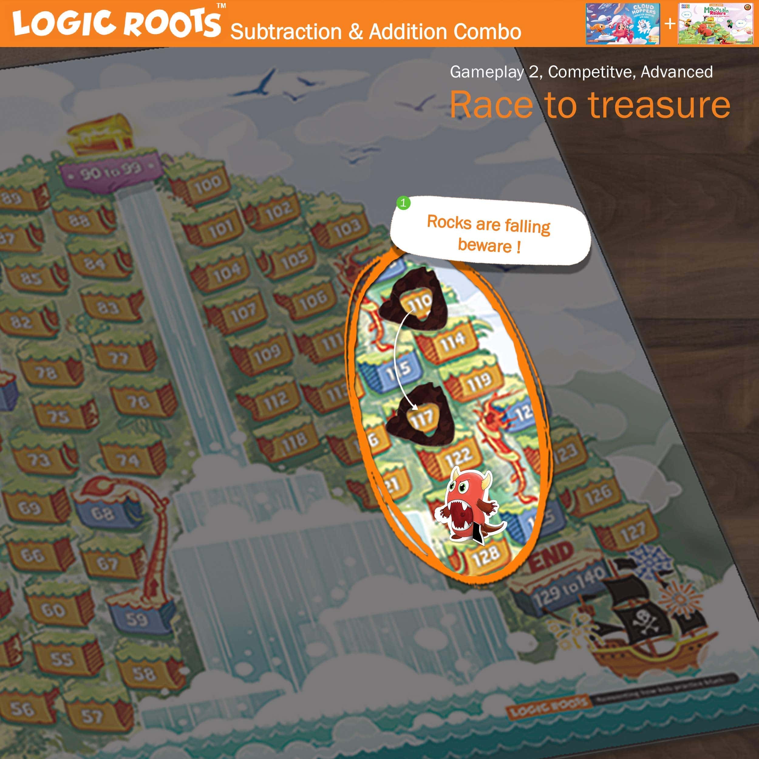 Juegos de Suma y Resta de Logic Roots - Pack de 2, Cloud - Imagen 3