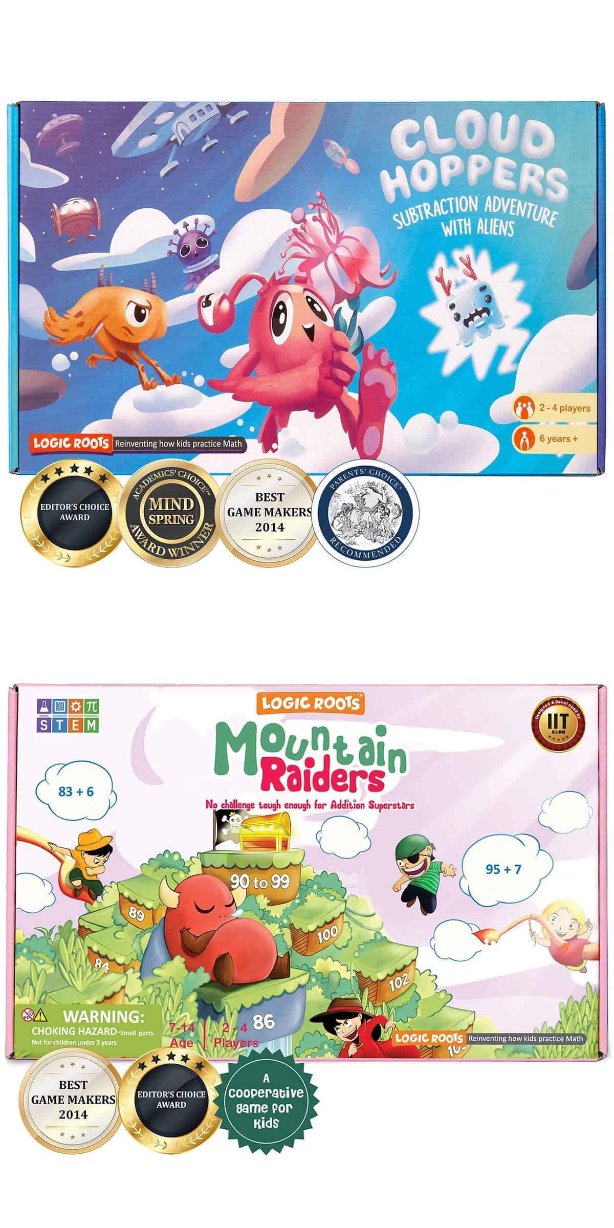 Juegos de Suma y Resta de Logic Roots - Pack de 2, Cloud - Imagen 8