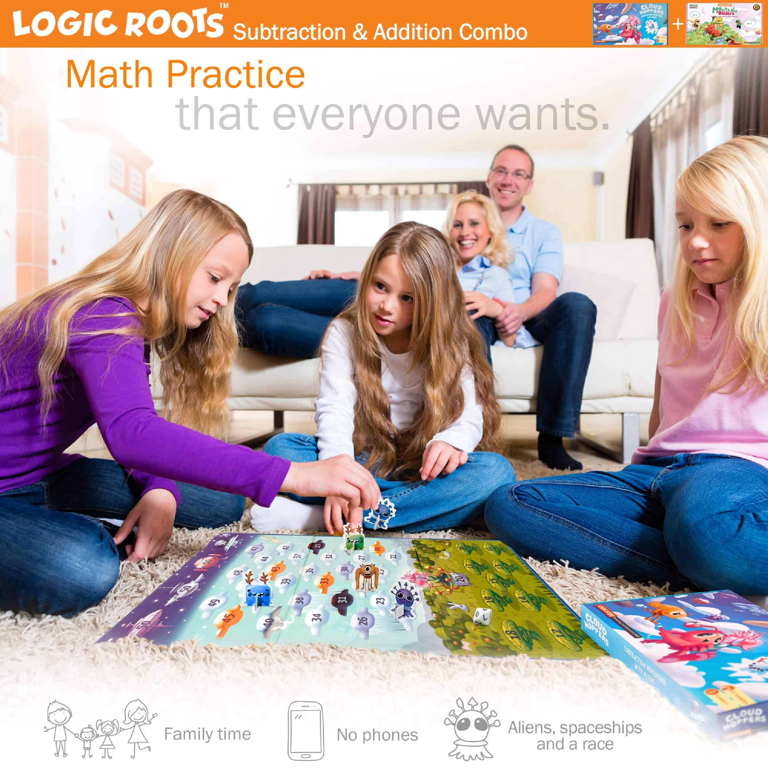 Juegos de Suma y Resta de Logic Roots - Pack de 2, Cloud - Imagen 6