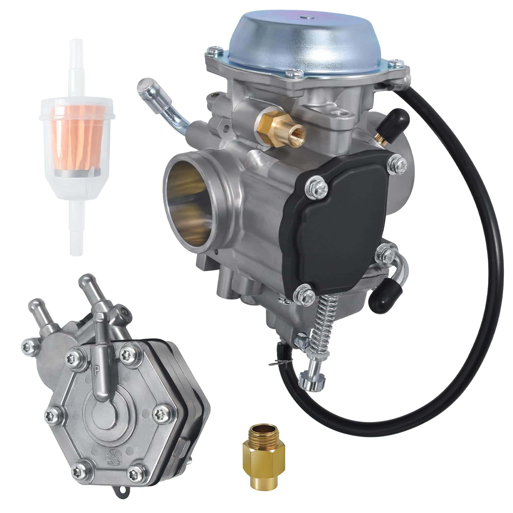 Kit de Carburador y Bomba de Combustible de Repuesto para