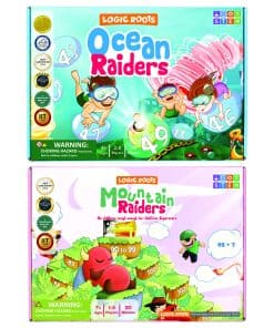 Juegos de Suma Logic Roots - Paquete de 2, Ocean Raiders y