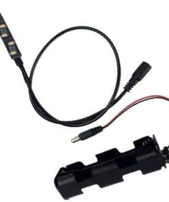 Kit de tira LED de fuego falso a imitación de velas para