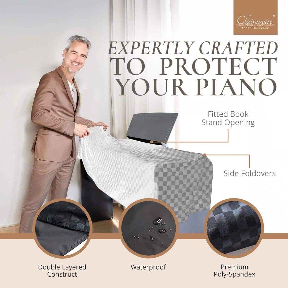 Funda para Piano Digital para Yamaha - Teclado de Piano - Imagen 3