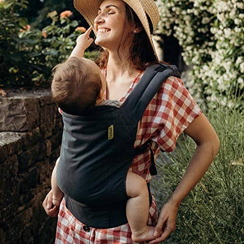 Mochila portabebés Boba Classic - Fular para bebé en la - Imagen 5