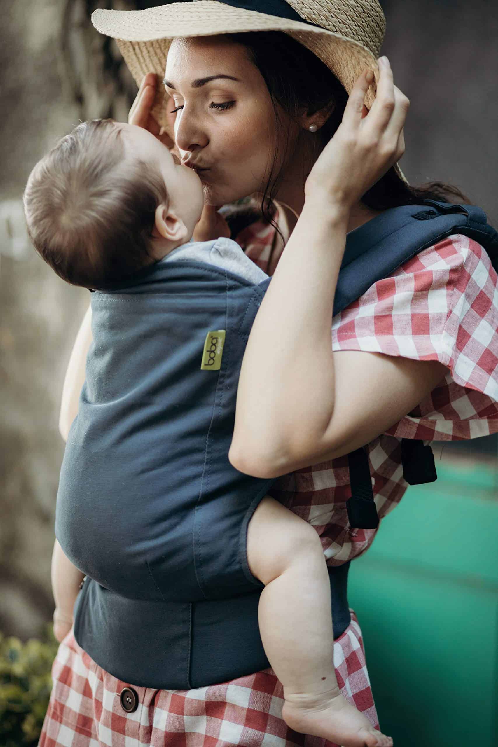 Mochila portabebés Boba Classic - Fular para bebé en la - Imagen 10