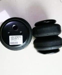 2 pcs Cojines de aire de goma para suspensión neumática de
