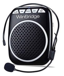Amplificador de Voz Portátil Recargable Mini W WINBRIDGE