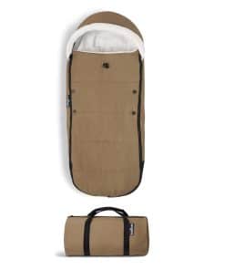 Saco de pies Babyzen YOYO, Toffee - Forro Sherpa y Capucha