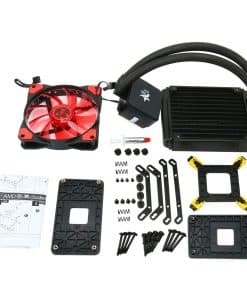 YaeCCC LED Enfriador de CPU líquido Sistema de