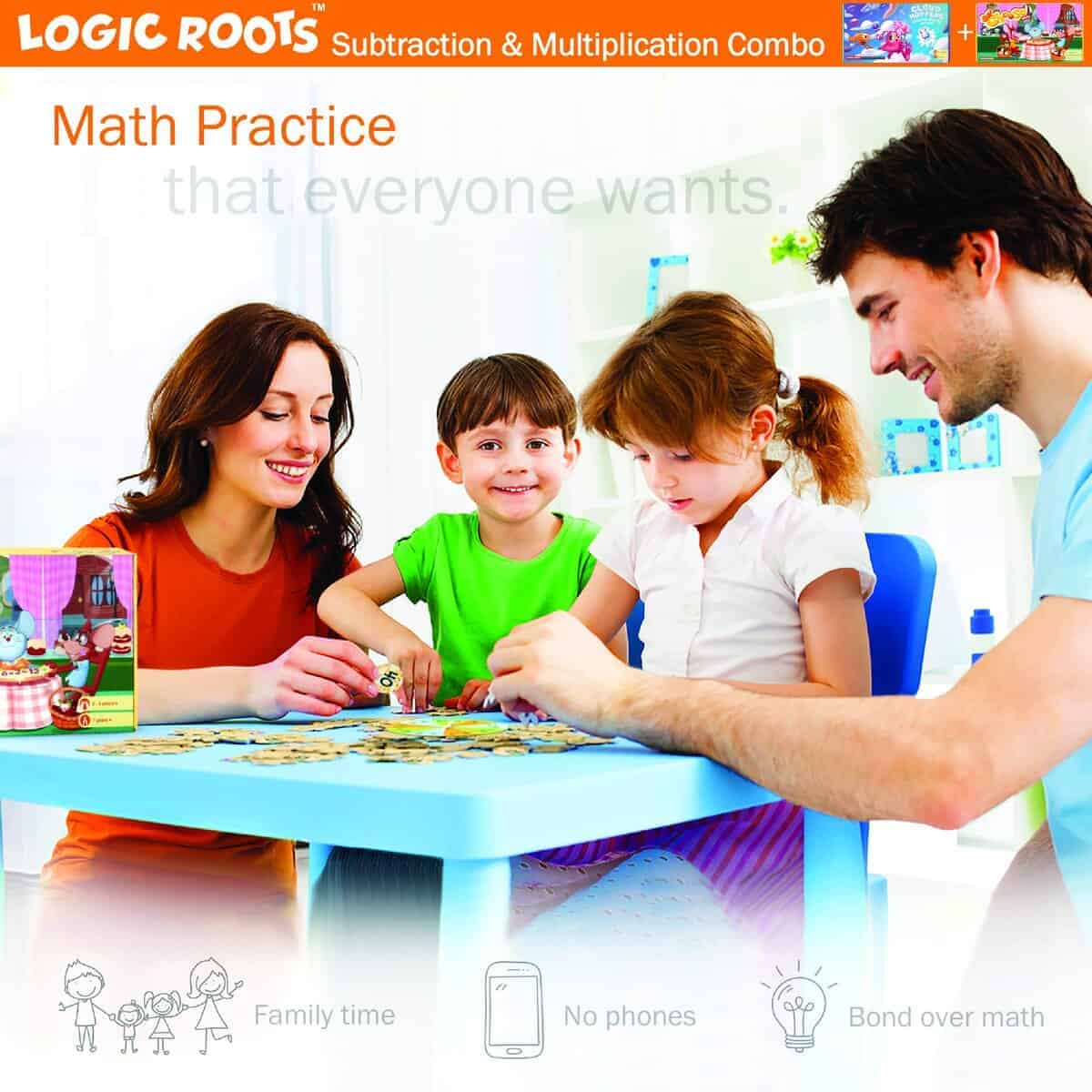 Juegos de Suma y Resta de Logic Roots - Paquete de 2, Cloud - Imagen 6