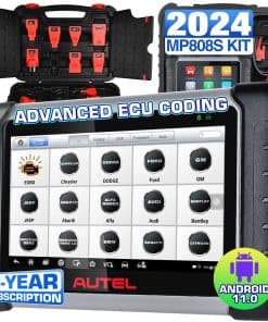 Autel MaxiPRO MP808S PRO Ver. c/ 11 Adaptadores OBD,