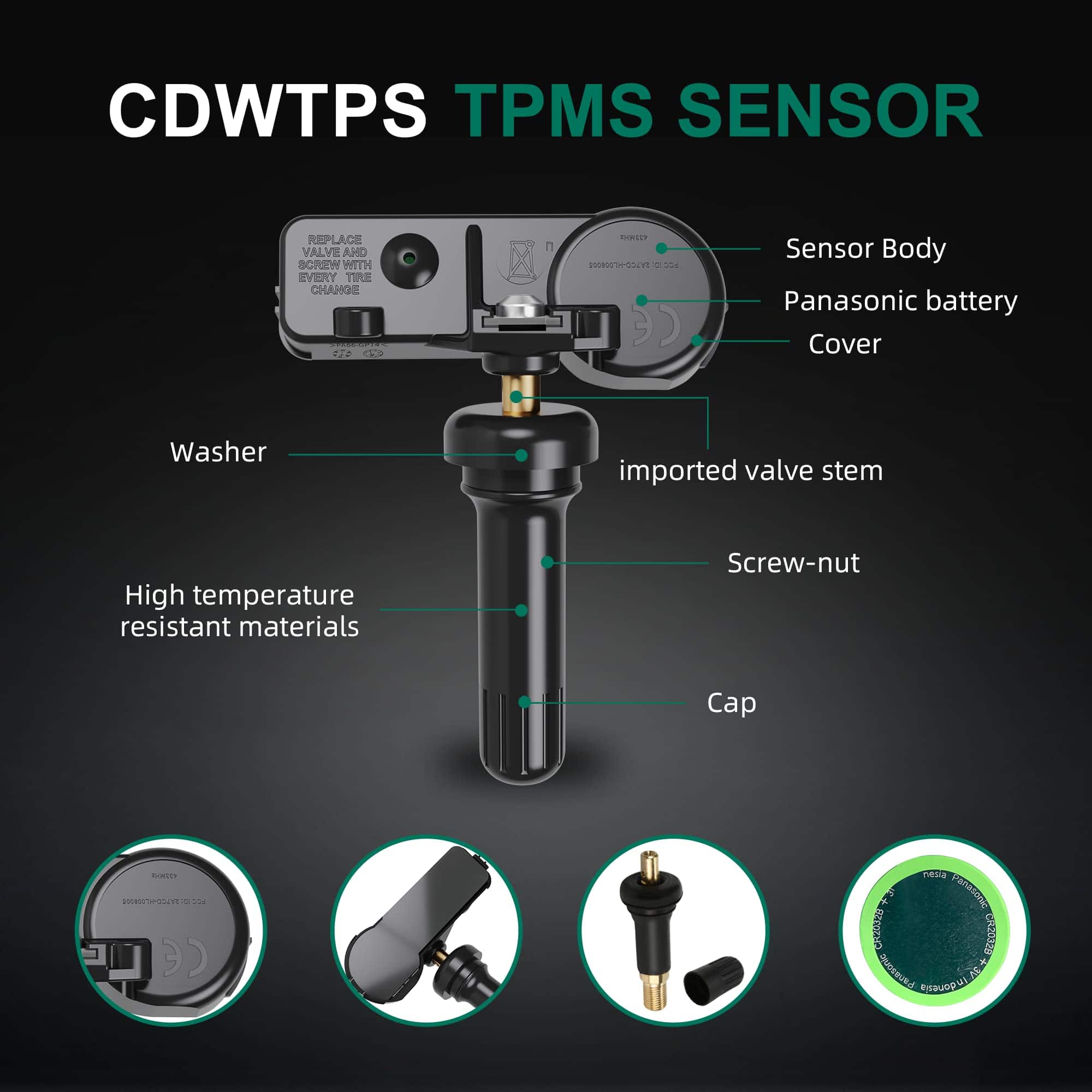 Sensor de monitoreo de presión de neumáticos, Sistema de - Imagen 5