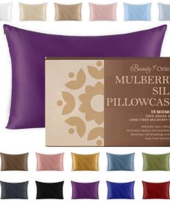 Funda de Almohada de Seda Premium 19 Momme Mulberry Beauty