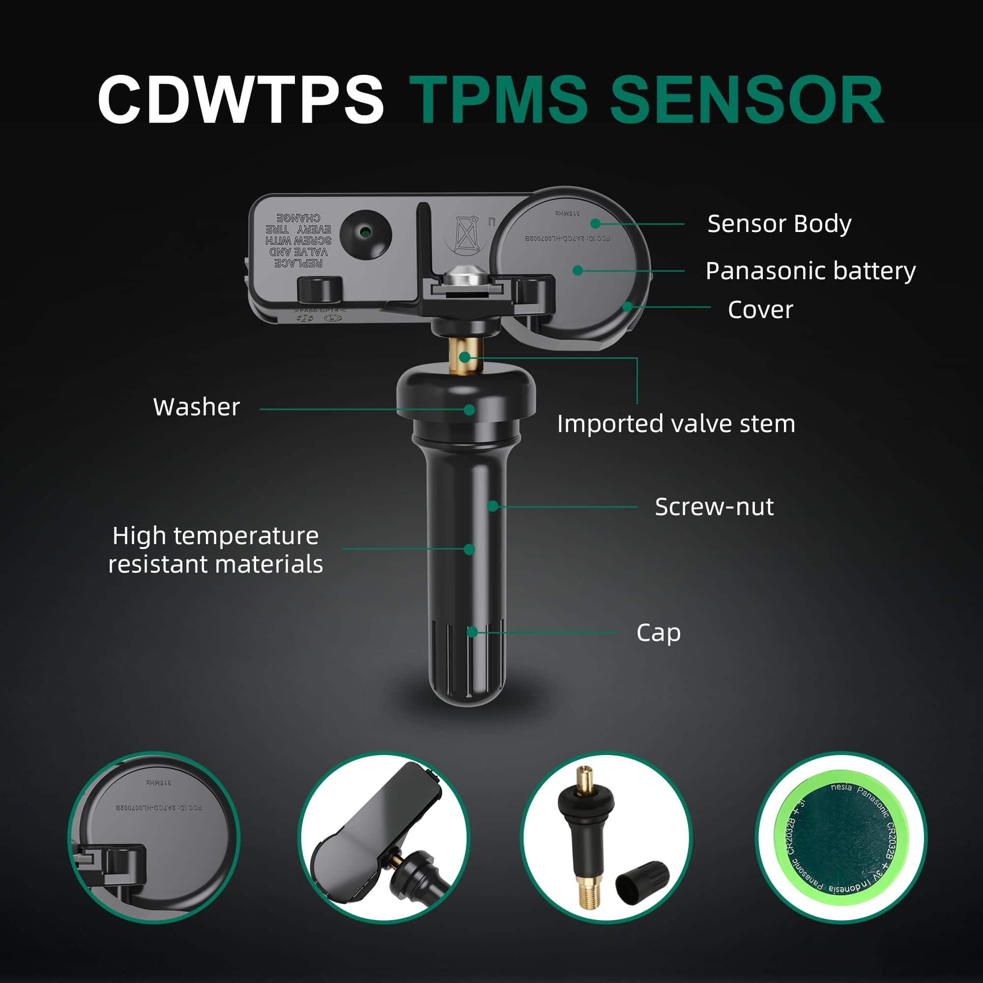 Sensor TPMS, Sistema de Monitoreo de Presión -8103SG000 - Imagen 5