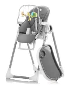 Silla Alta de Bebé Ajustable a 7 Alturas Diferentes -