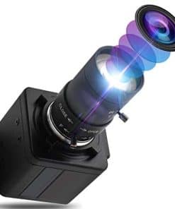 Cámara USB de 2MP con lente varifocal de 5-50 mm HD 1080P