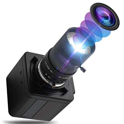 Cámara USB de 2MP con lente varifocal de 5-50 mm HD 1080P