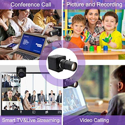 Cámara USB de 2MP con lente varifocal de 5-50 mm HD 1080P - Imagen 8