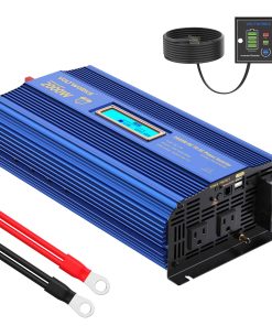 Inversor de Corriente 2000w DC 12V a AC 120V ETL UL458 Onda