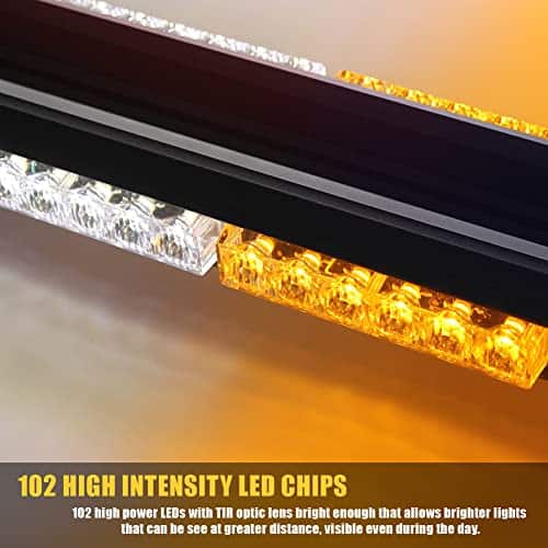 Barra de Luz de Emergencia Estroboscópica LED de 48" 102W - Imagen 3