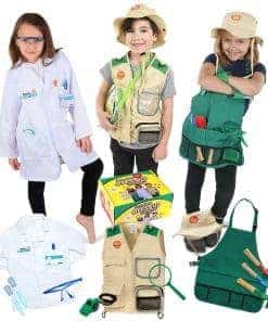 Set de disfraces Born Toys para niños, 3 en 1 Vestirse y