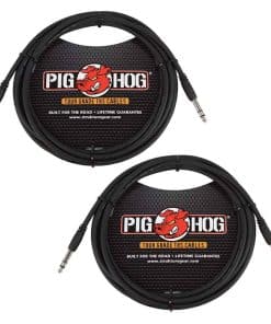 Cable de Instrumento TRS Pig Hog PTRS10 de Alto