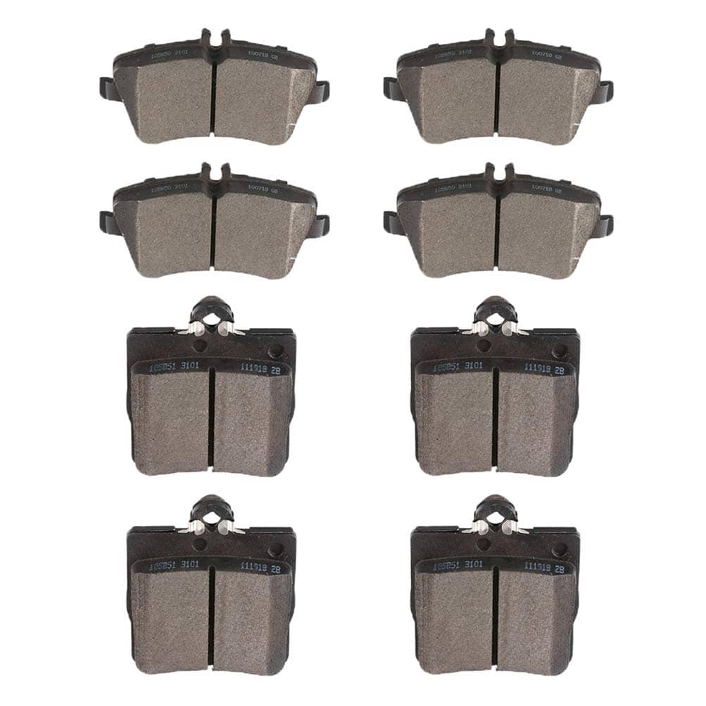 Kits de Pastillas de Frenos de Cerámica, SCITOO Juego de 8