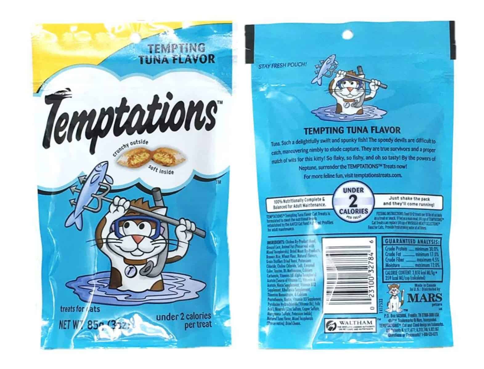 Paquete de variedades de golosinas para gatos Temptations - Imagen 5