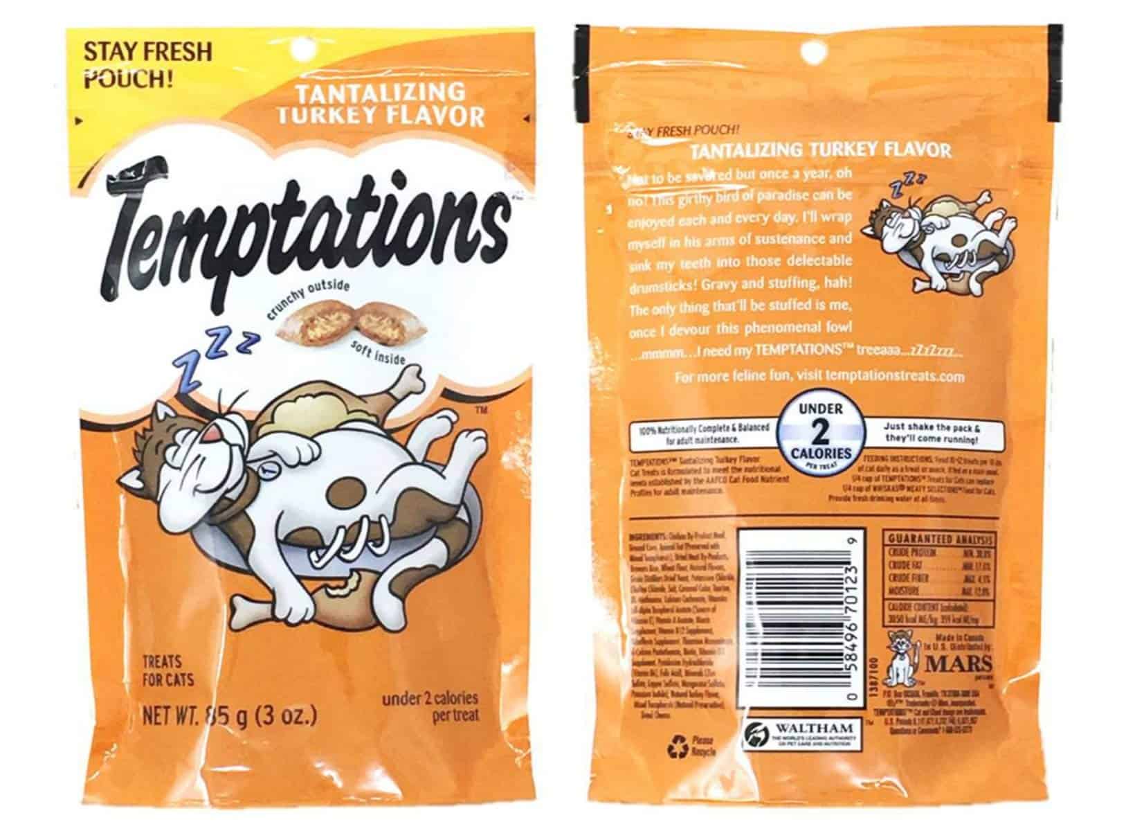 Paquete de variedades de golosinas para gatos Temptations - Imagen 6