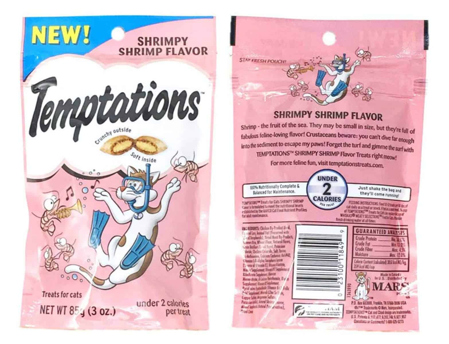 Paquete de variedades de golosinas para gatos Temptations - Imagen 4