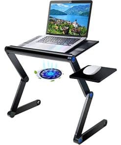 Soporte para Laptop de Aluminio Actualizado Ajustable con