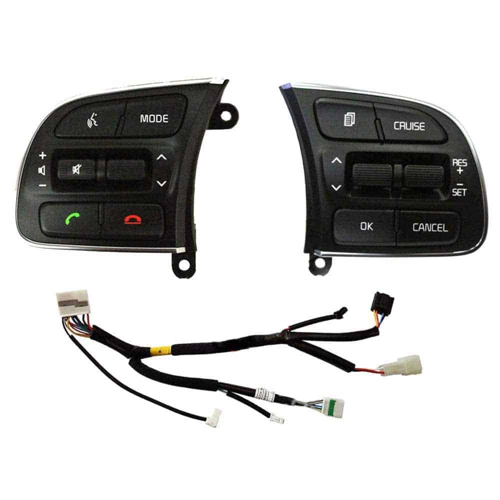 Juego de cables de extensión del volante con interruptor de