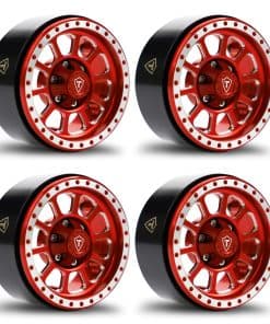 Rines Treal 1.9 Beadlock de Aluminio CNC Resistente Juego