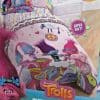 Edredón de microfibra DreamWorks Trolls Peace and Rainbows