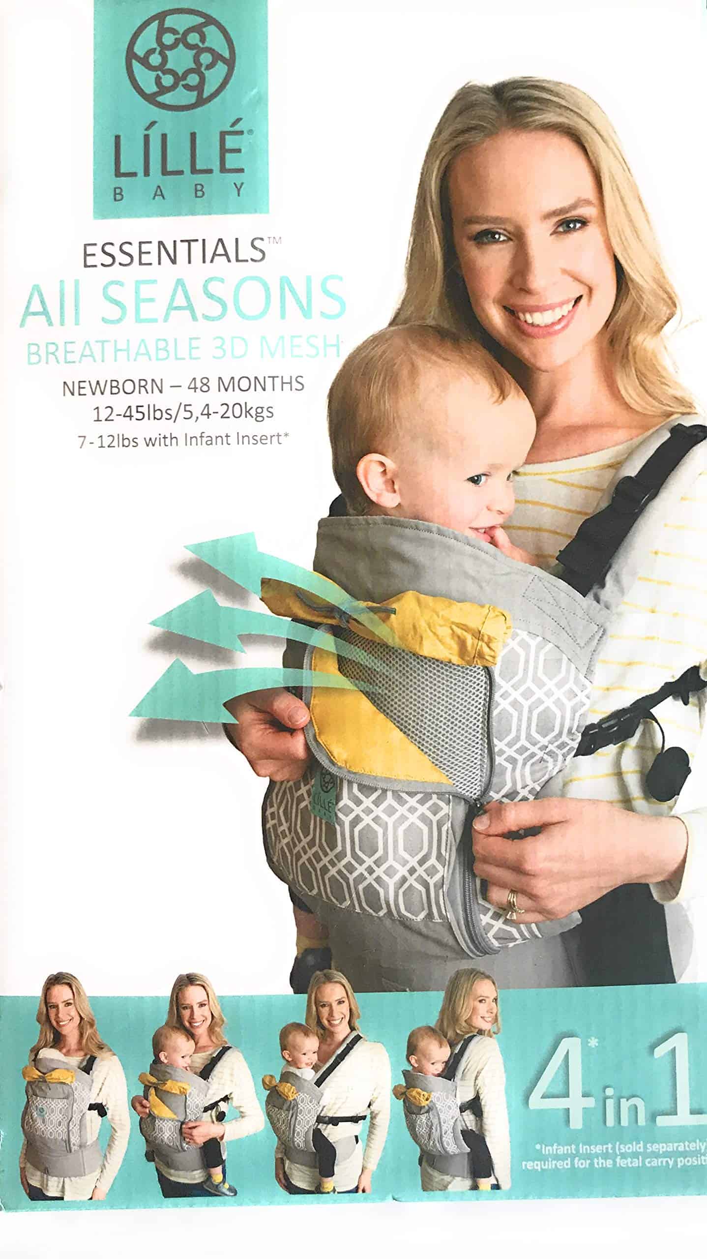 Mochila Portabebés Líllébaby Essentials All Seasons 360 -