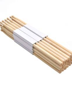 12 Pares de Baquetas de Tambor Ly Rosebush 5B de Madera de