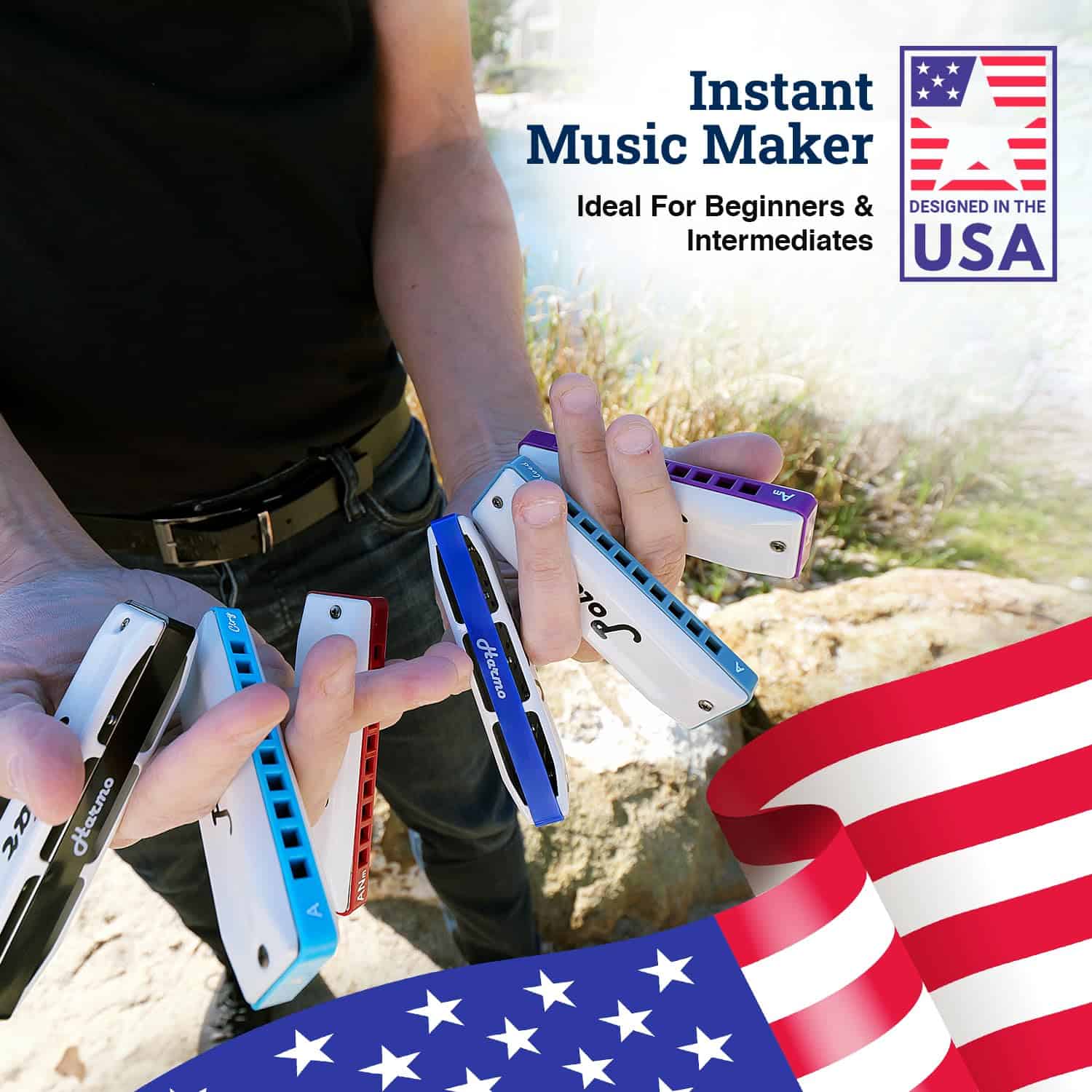 Armónica Diatónica Polar Harmo en La bemol - Diseño - Imagen 7