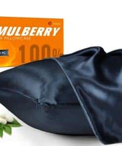 Funda de Almohada de Seda Natural para Cabello y Piel con