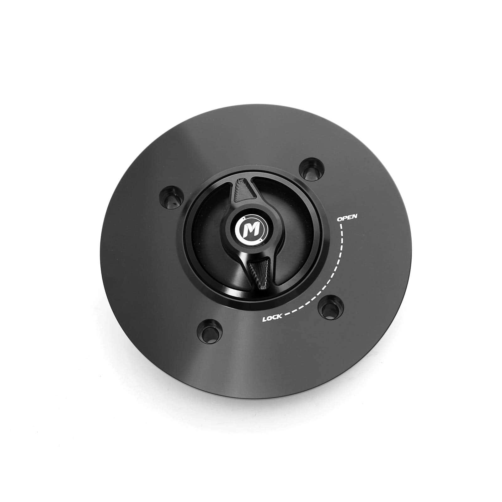 Tapón de combustible de liberación rápida REVO CNC negro