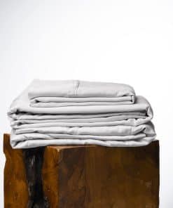 Juego de sábanas California King size Olive + -Gris Niebla