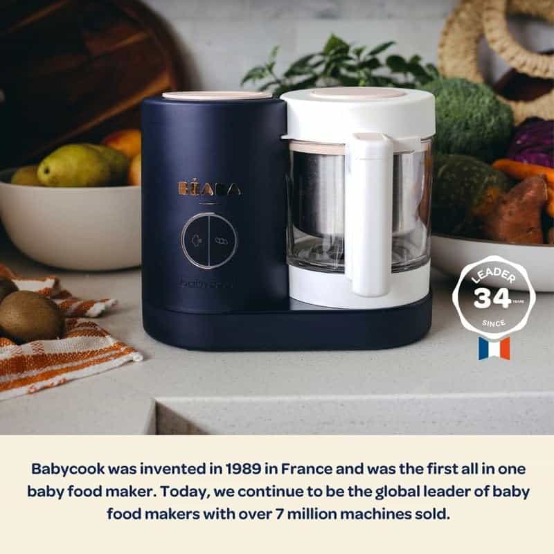 BEABA Babycook Neo, Procesador de alimentos para bebés de - Imagen 4