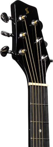 Guitarra acústica de 6 cuerdas Stagg, diestra (SA35 A-BK) - Imagen 5