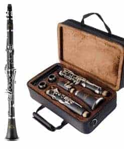 Clarinete Bb EASTROCK 17 Teclas Material ABS Amplia Gama de