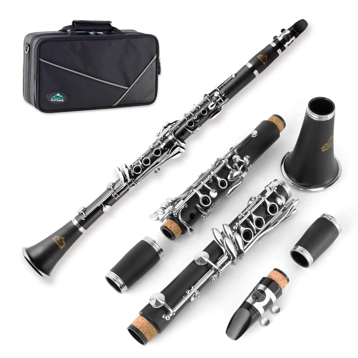 Clarinete Bb EASTROCK 17 Teclas Material ABS Amplia Gama de - Imagen 5