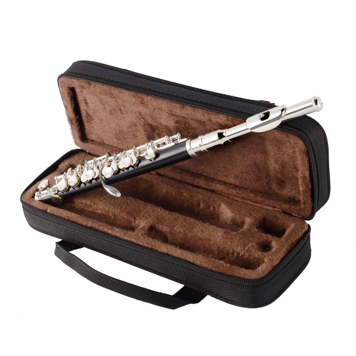 Eastrock Piccolo Negro en Resina Clave de Do 2 Piezas para - Imagen 7