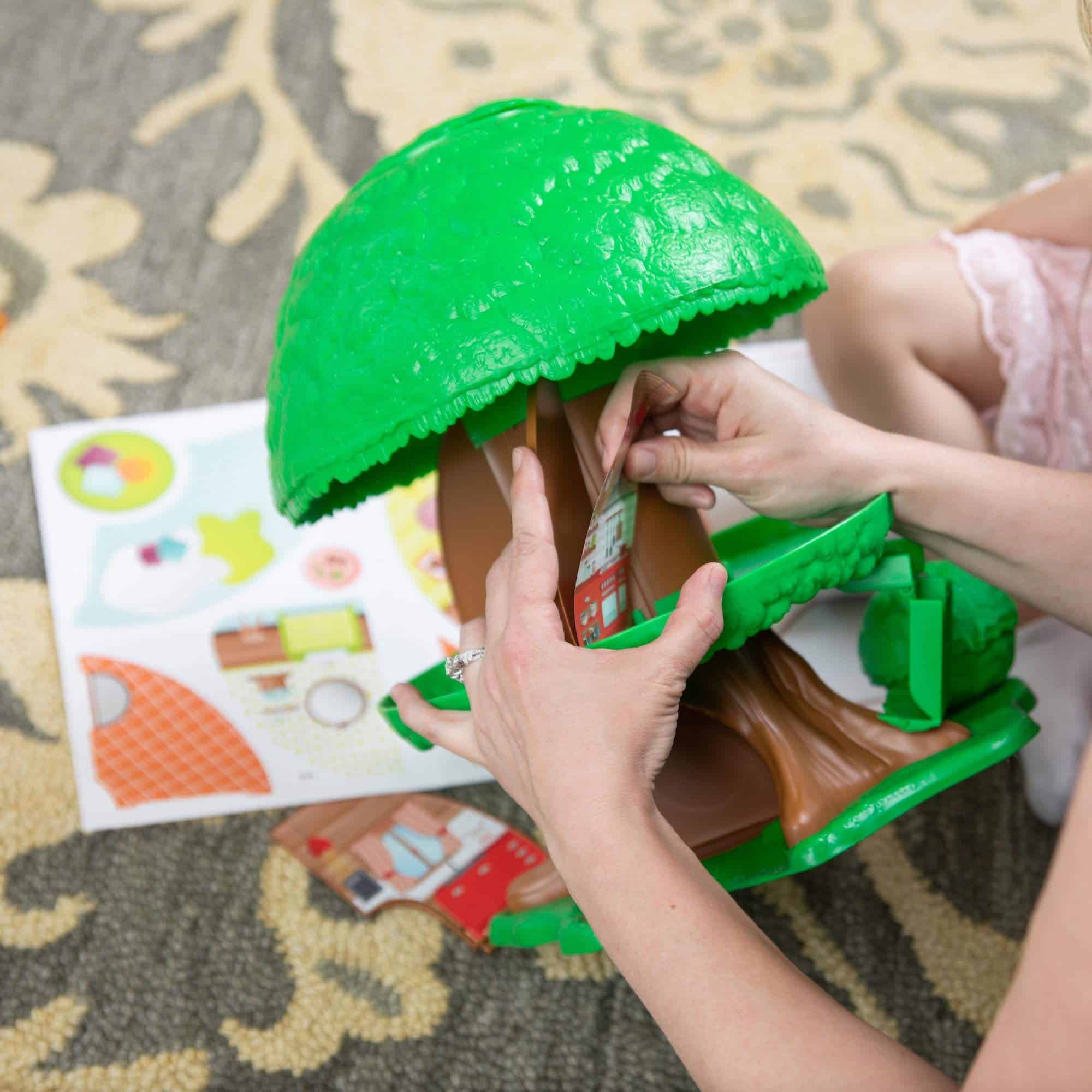 BANDAI V700200 Timber Tots by Klorofil-Casa del Árbol - Imagen 6