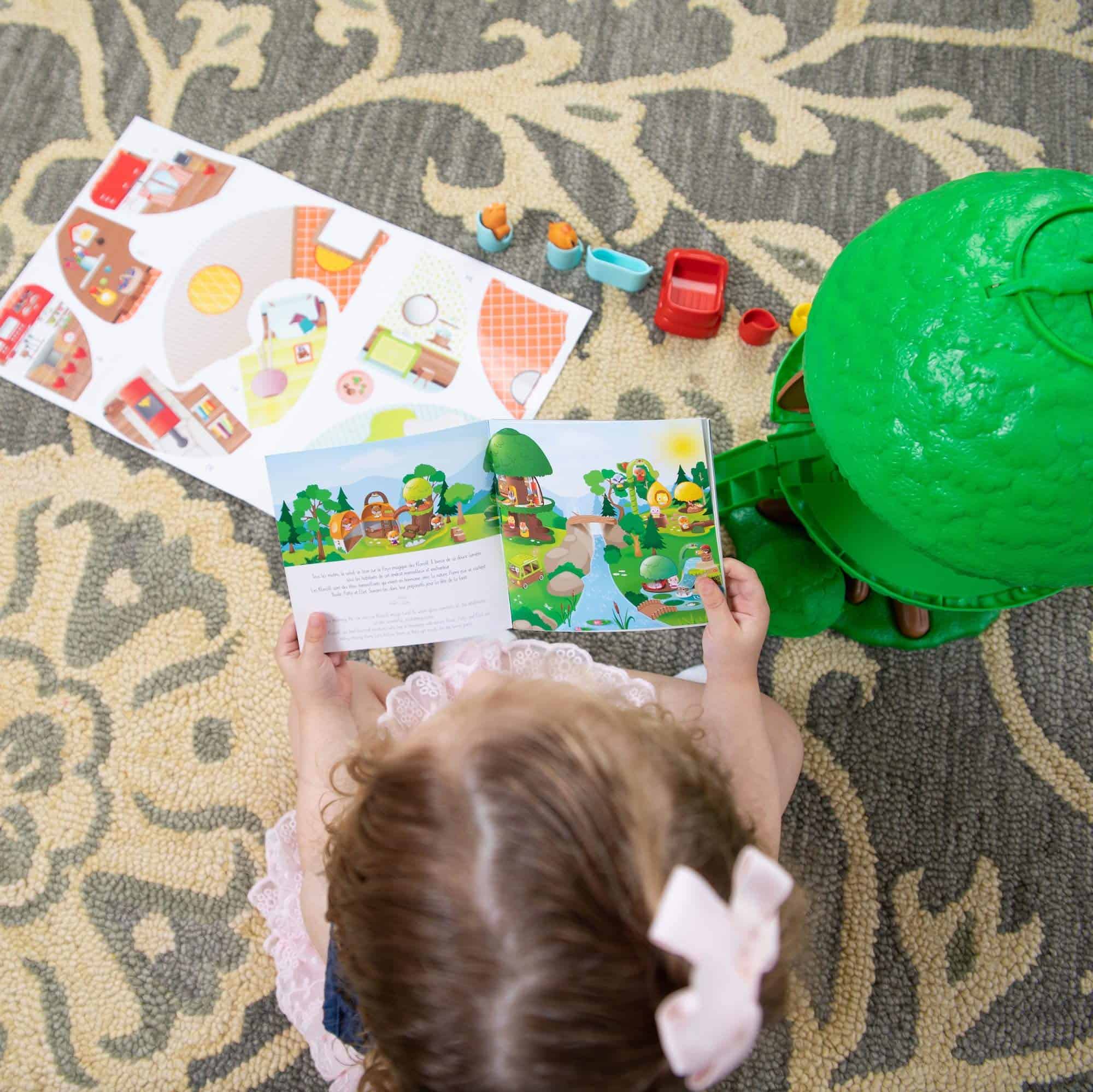 BANDAI V700200 Timber Tots by Klorofil-Casa del Árbol - Imagen 5