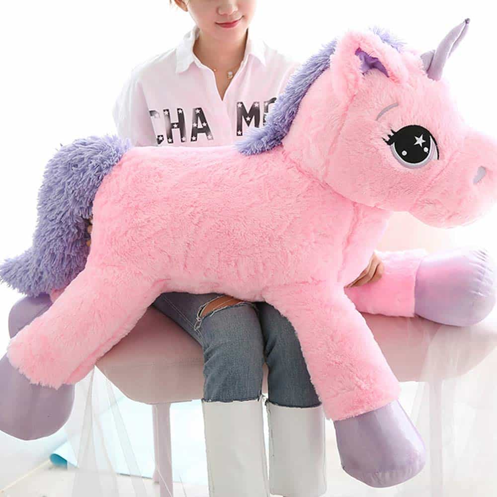 sofipal Peluche Gigante de Unicornio, Gran Almohada de - Imagen 3