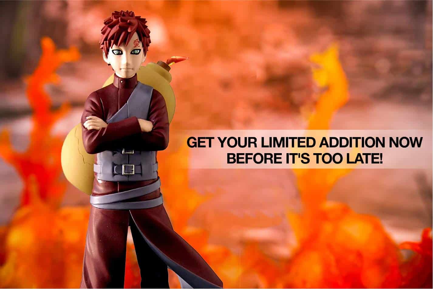 Figura de Acción Naruto Shippuden: Gaara de 6 Pulgadas - Imagen 9